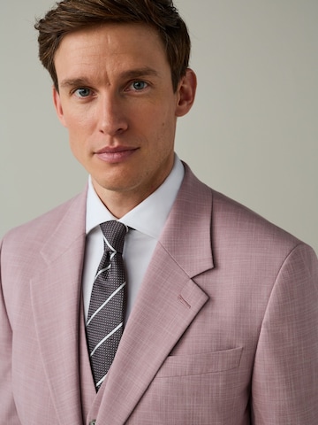Coupe regular Veste de costume Next en rose