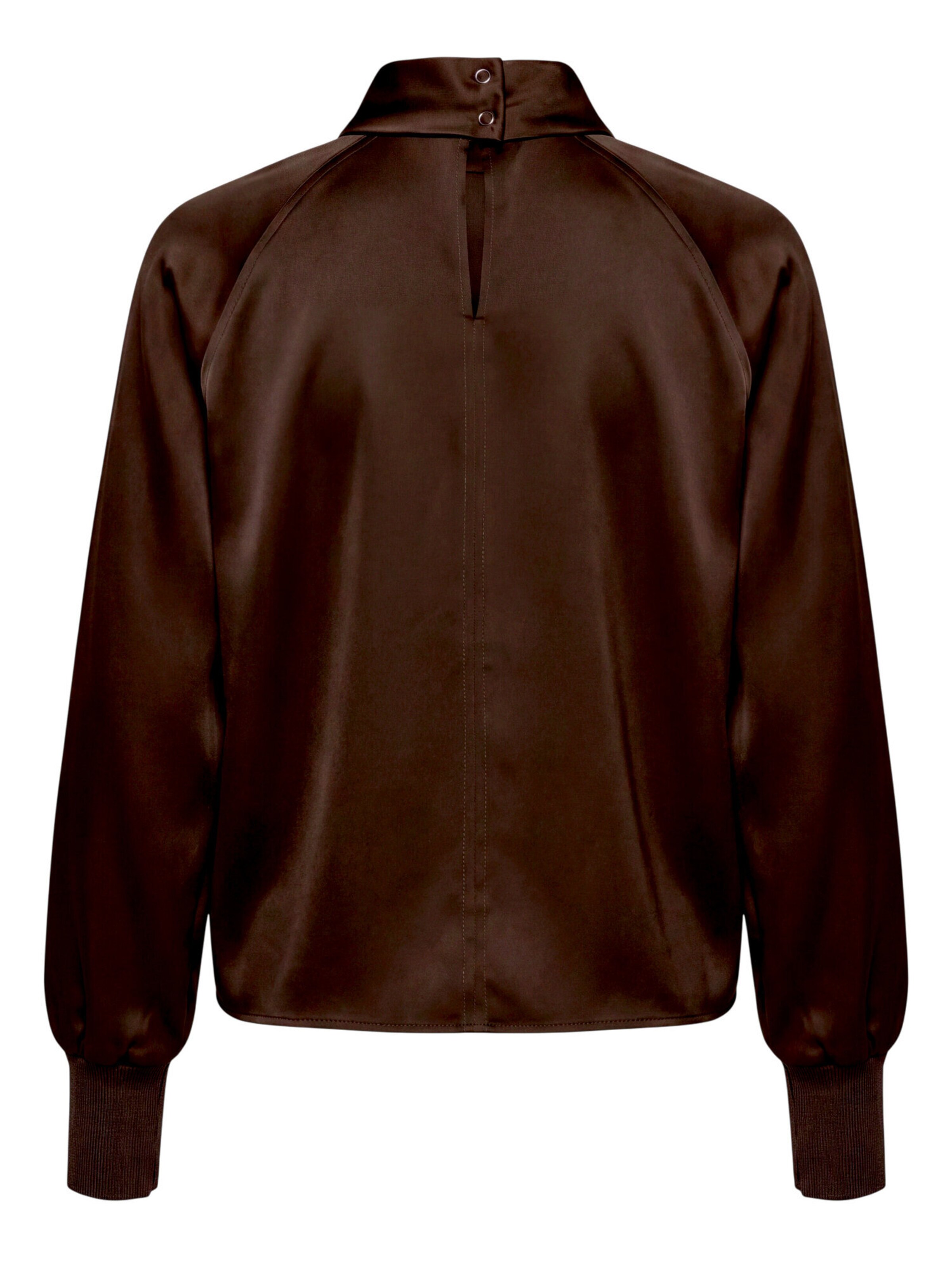 Camicia da donna di zero in marrone