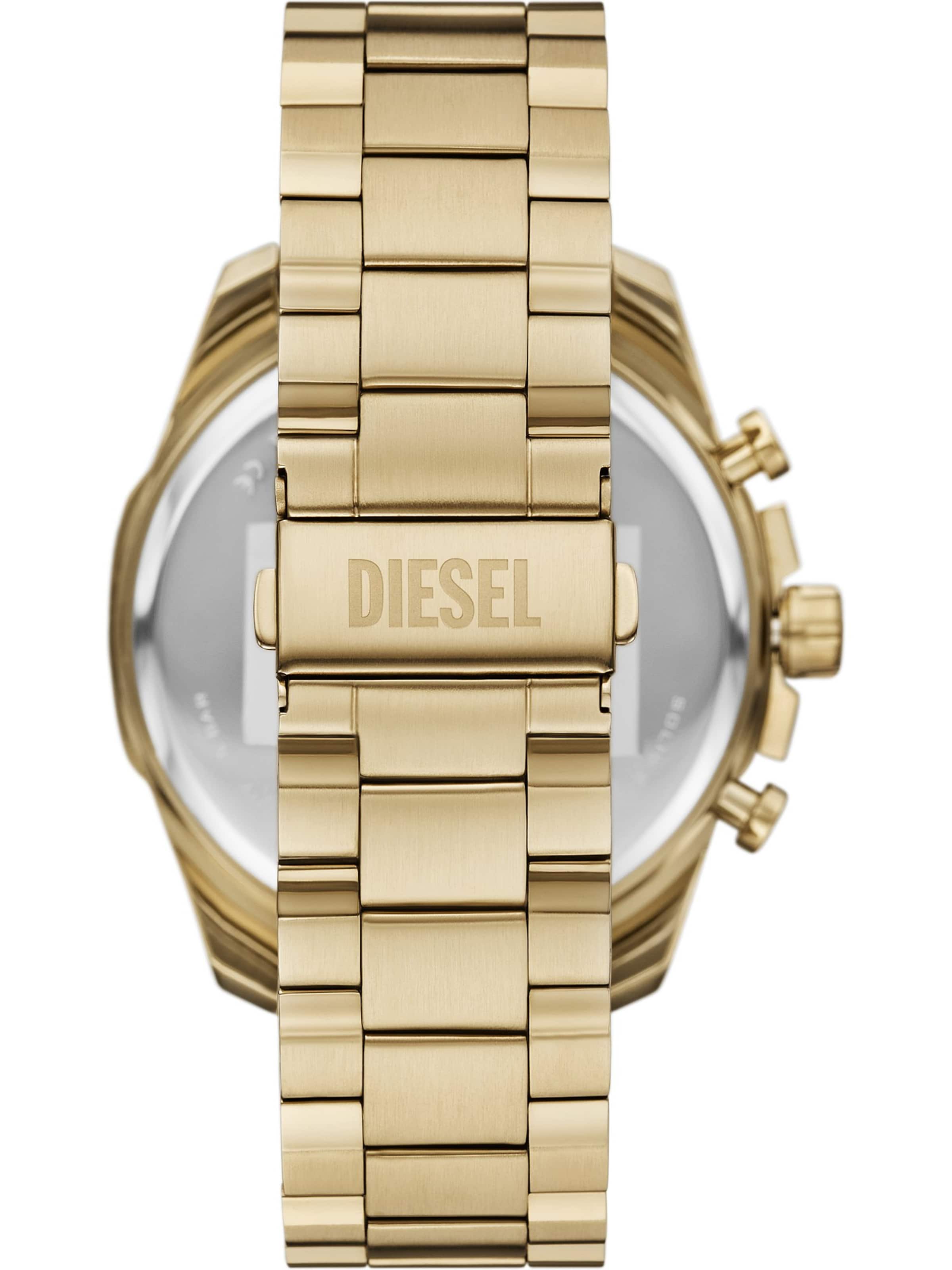 DIESEL Analog watch 'Mega Chief' in Gold