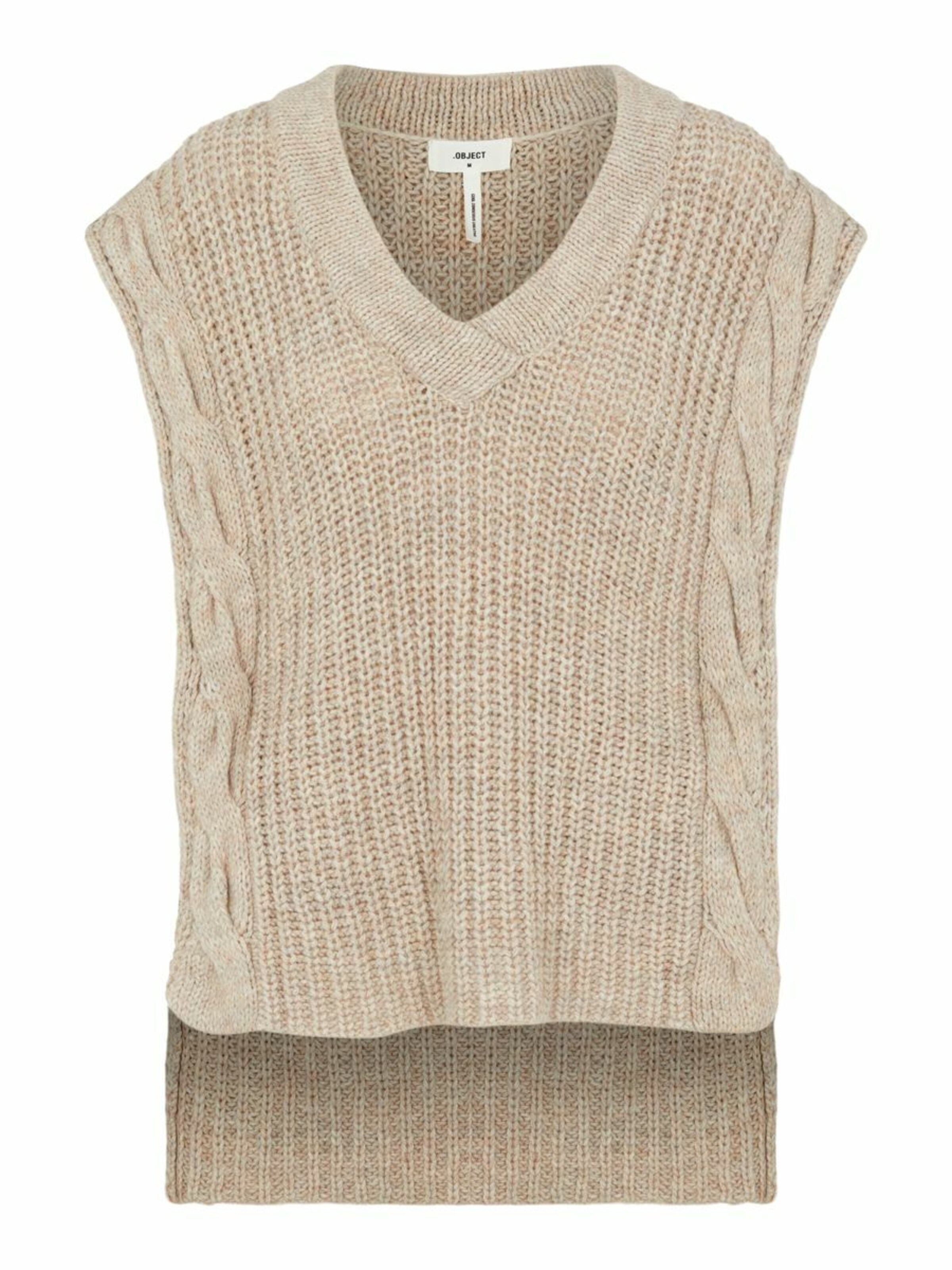Frauen Pullover & Strick OBJECT Pullover in Sand - UU23422 Frauen Pullover & Strick OBJECT Pullover in Sand - UU23422