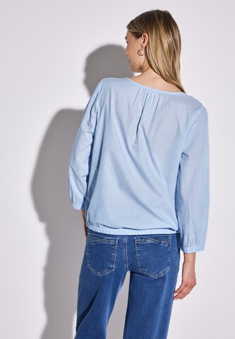 STREET ONE Bluse in Blau