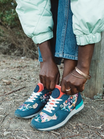 inkkas Sneaker low 'Joey - Vegan Premium Sneaker | Nachhaltig & Handgefertigt' in Mischfarben