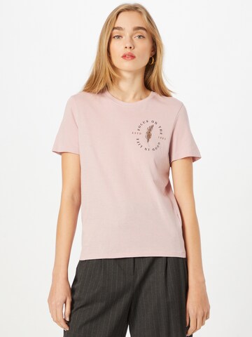 ONLY T-Shirt 'Kita' in Pink: predná strana