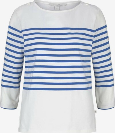 TOM TAILOR DENIM Shirt in de kleur Blauw / Wit, Productweergave
