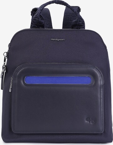 Hedgren Backpack in Blue: front