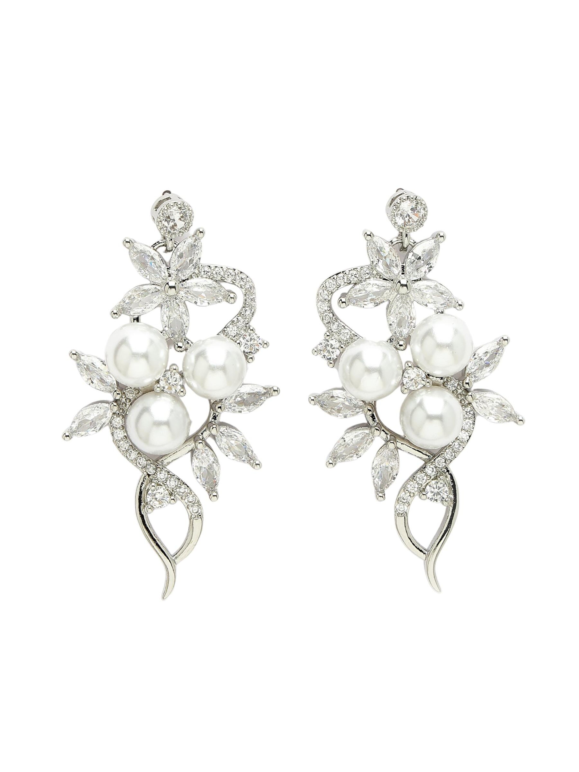 Orecchini 'Adela' di AVANT-GARDE PARIS in argento: frontale