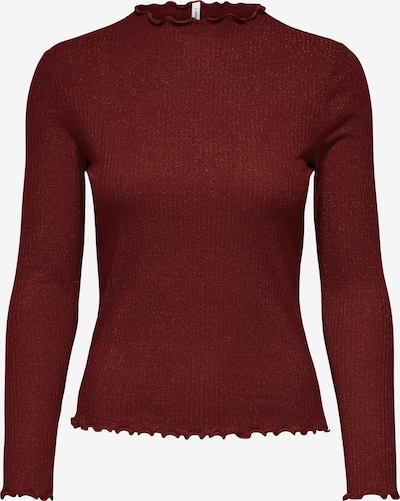 Tricou 'ONLEMMA' ONLY pe roșu bordeaux, Vizualizare produs