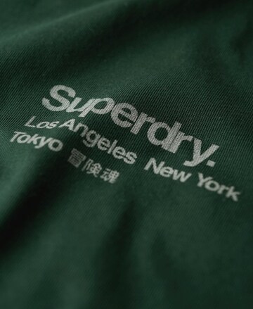Superdry Μπλουζάκι σε πράσινο