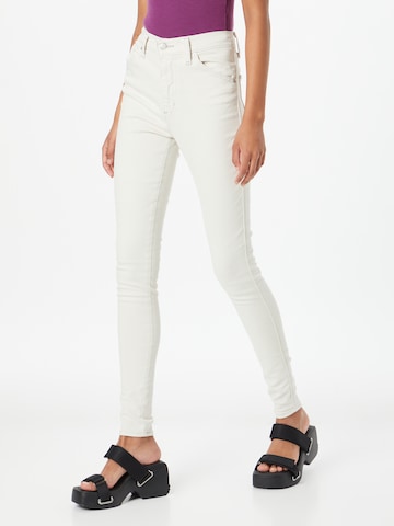 LEVI'S ® Skinny Jeans 'Workwear Mile High' in White: front