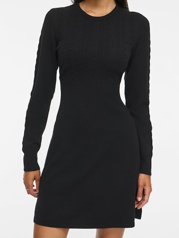 Robes en maille 'VIKerry' VILA en noir
