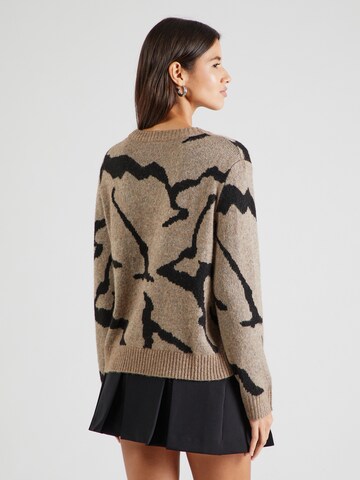 VILA Sweater in Brown