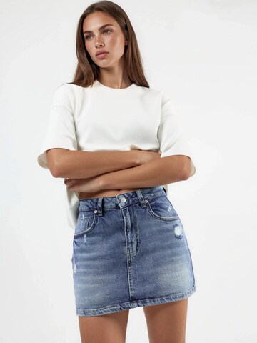 Jupe 'Jeans-Skorts' Hiccup en bleu
