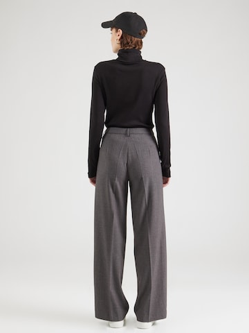 VERO MODA - Regular Calças com vincos 'VMTEXAS' em cinzento