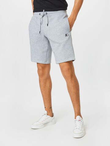 Starter Black Label Regular Pants 'Essential' in Grey: front