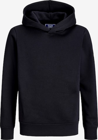Jack & Jones Junior Sweatshirt 'JJCleveland' i svart: framsida