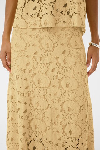 Jupe 'SLTaya' SOAKED IN LUXURY en jaune