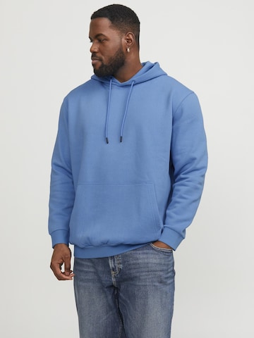 Jack & Jones Plus Sweatshirt 'Bradley' in Blauw: voorkant