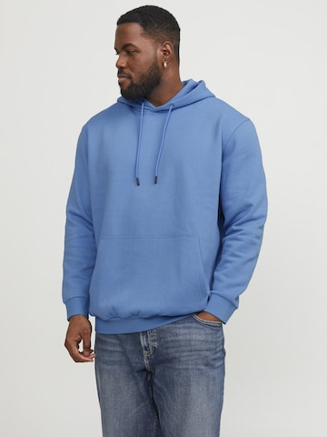 Jack & Jones Plus - Sweatshirt 'Bradley' em azul: frente