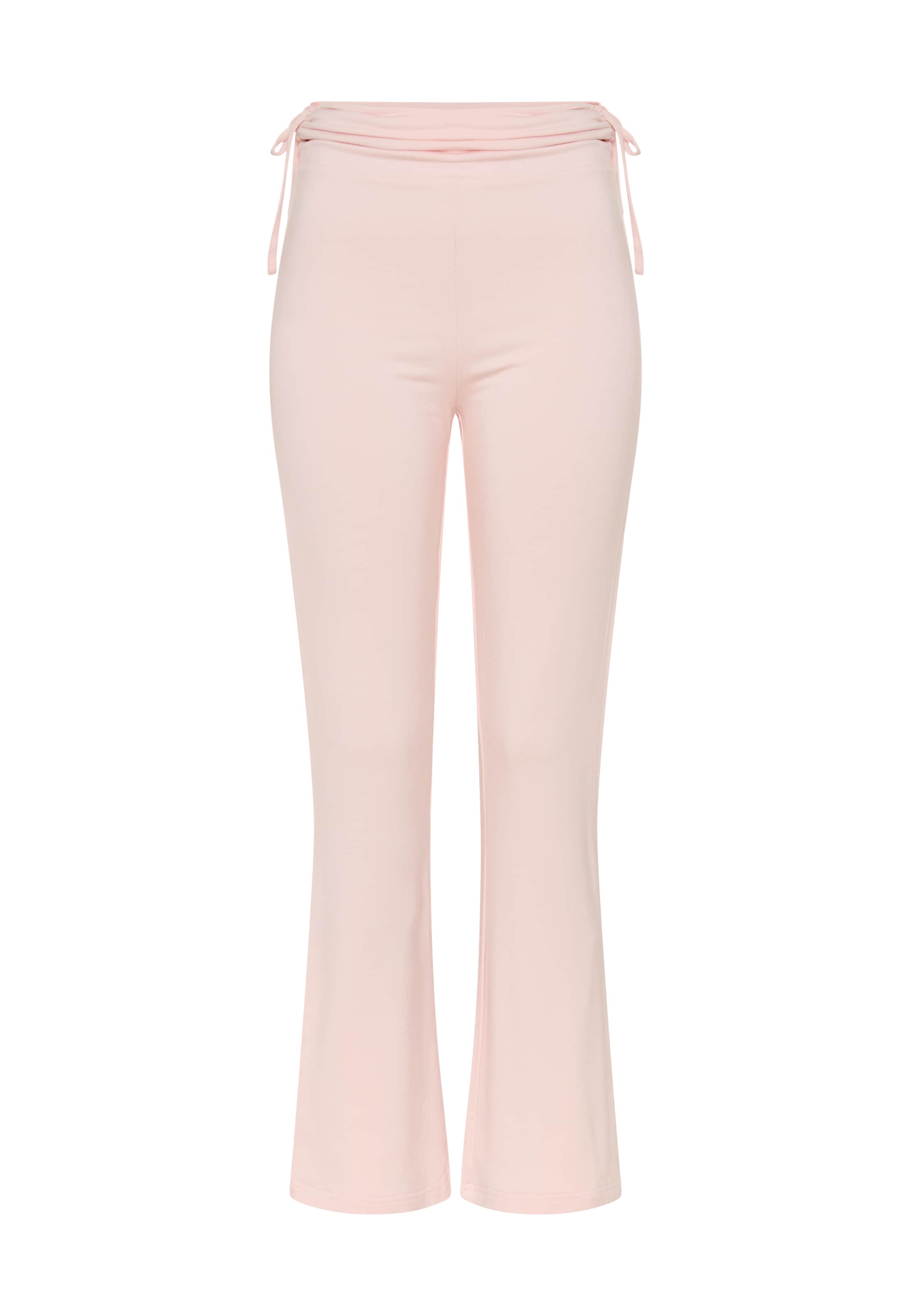 Flared Leggings di LSCN by LASCANA in rosa: frontale