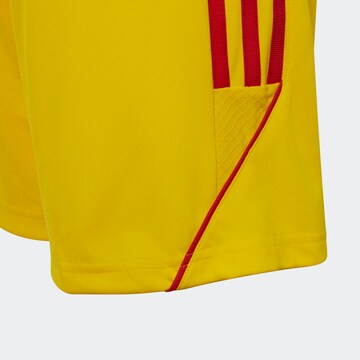 Regular Pantalon de sport 'Tiro 23 League' ADIDAS PERFORMANCE en jaune