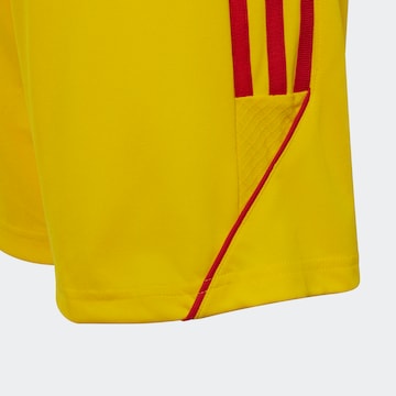 ADIDAS PERFORMANCE Regular Workout Pants 'Tiro 23 League' in Yellow