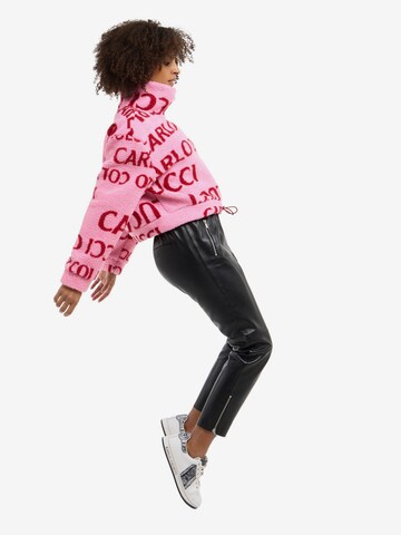 Carlo Colucci Sweatshirt ' Derosa ' in Pink