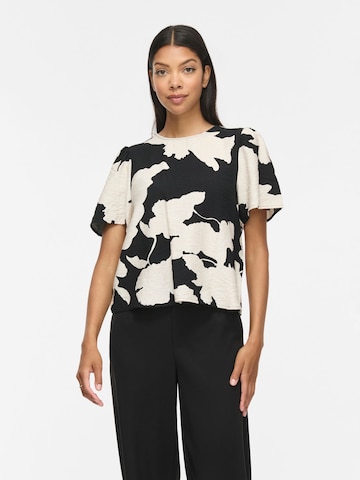 VILA Blouse 'VISASKIA' in Black: front