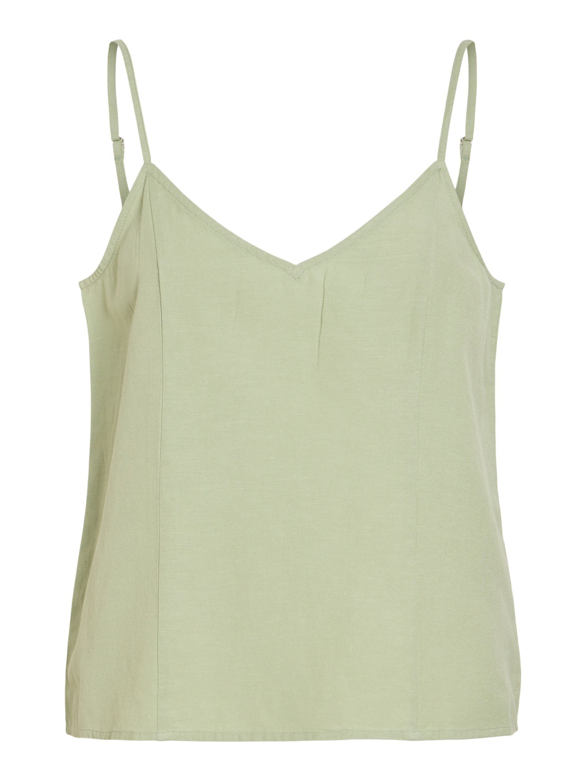 VILA Top 'VIPrisilla' in Groen: voorkant