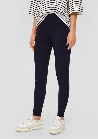 s.Oliver Skinny Leggings in Blauw: voorkant