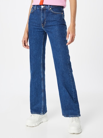 Flared Jeans 'Glow' di WEEKDAY in blu: frontale