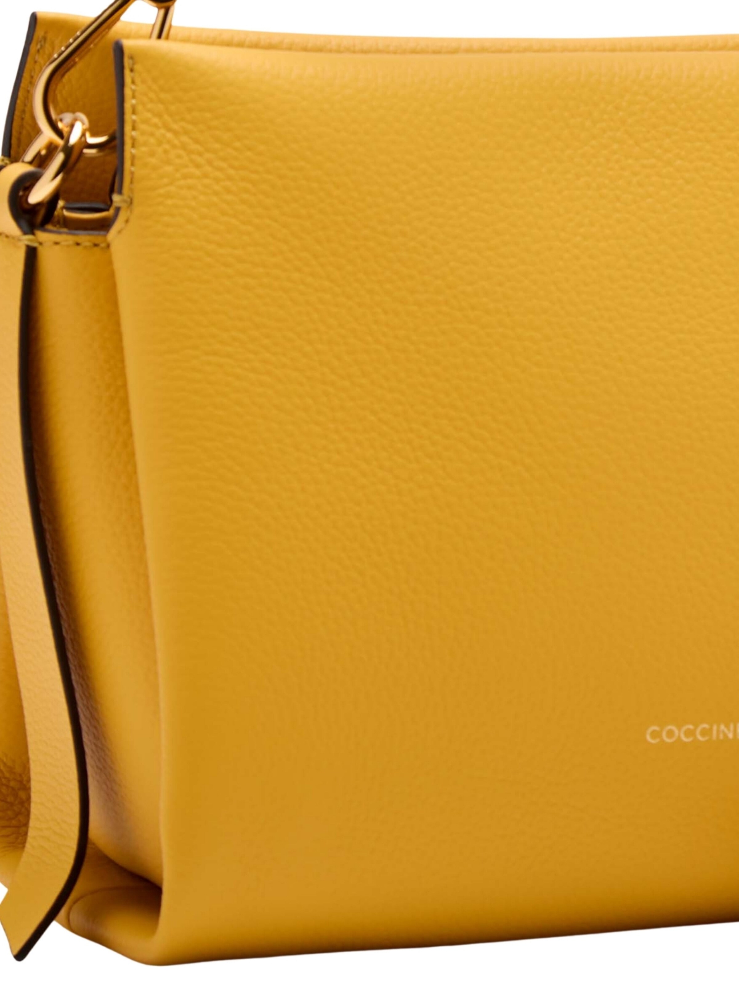 Borsa a mano 'COCCINELLE DOUBLE BOHEME S' di Coccinelle in giallo