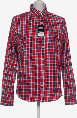 Abercrombie & Fitch Button Up Shirt in M in Red: front