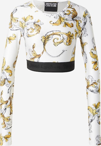T-shirt Versace Jeans Couture en blanc : devant
