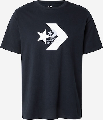 CONVERSE Paita 'CHEV' värissä musta: etupuoli