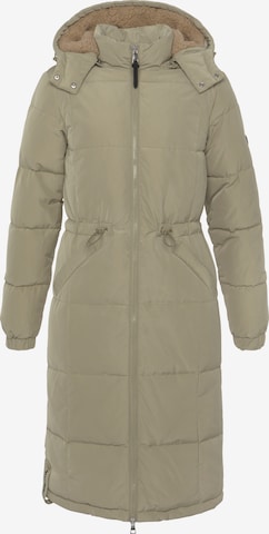 ALPENBLITZ Winter Coat in Green: front