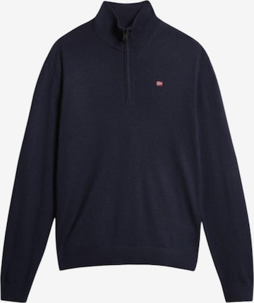 Sweat-shirt 'Damavand' NAPAPIJRI en bleu : devant