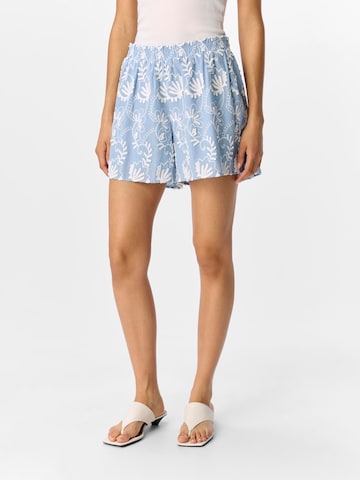 OBJECT Loosefit Broek 'OBJMya' in Blauw: voorkant