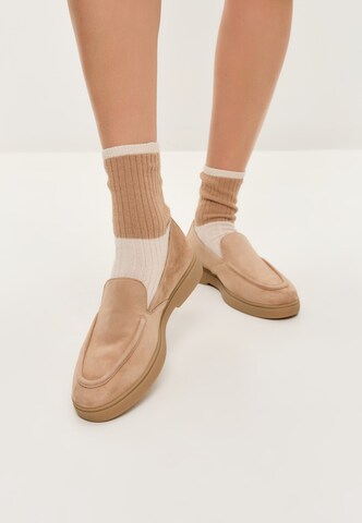 CESARE GASPARI Slipper in Beige