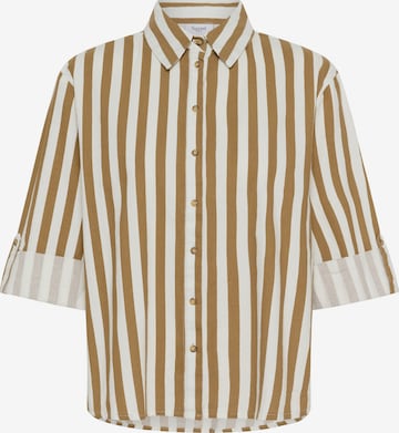 SAINT TROPEZ Bluse 'Zalinda' i blandingsfarvet: forside