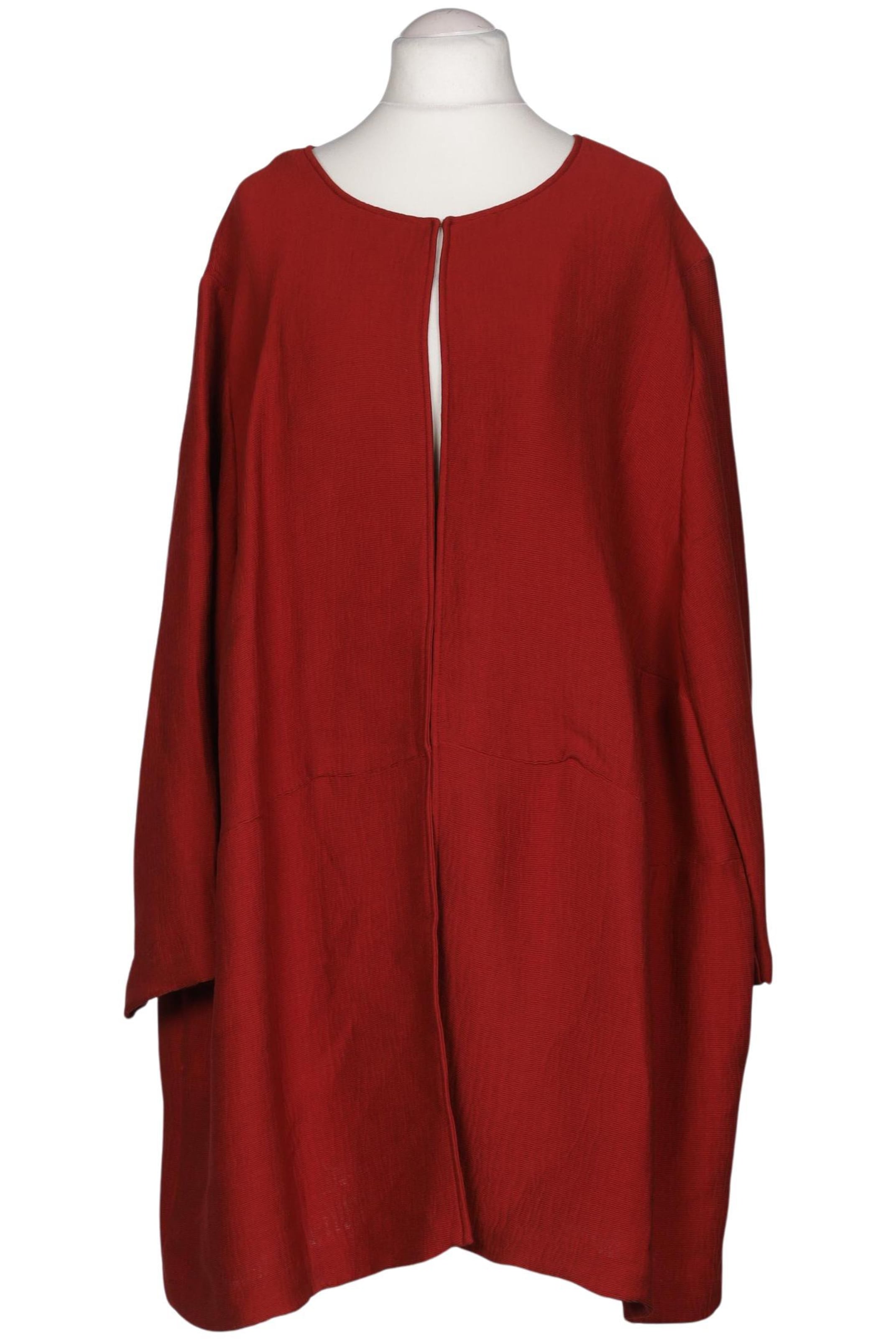Ulla Popken Mantel 9XL in Rot: Vorderseite