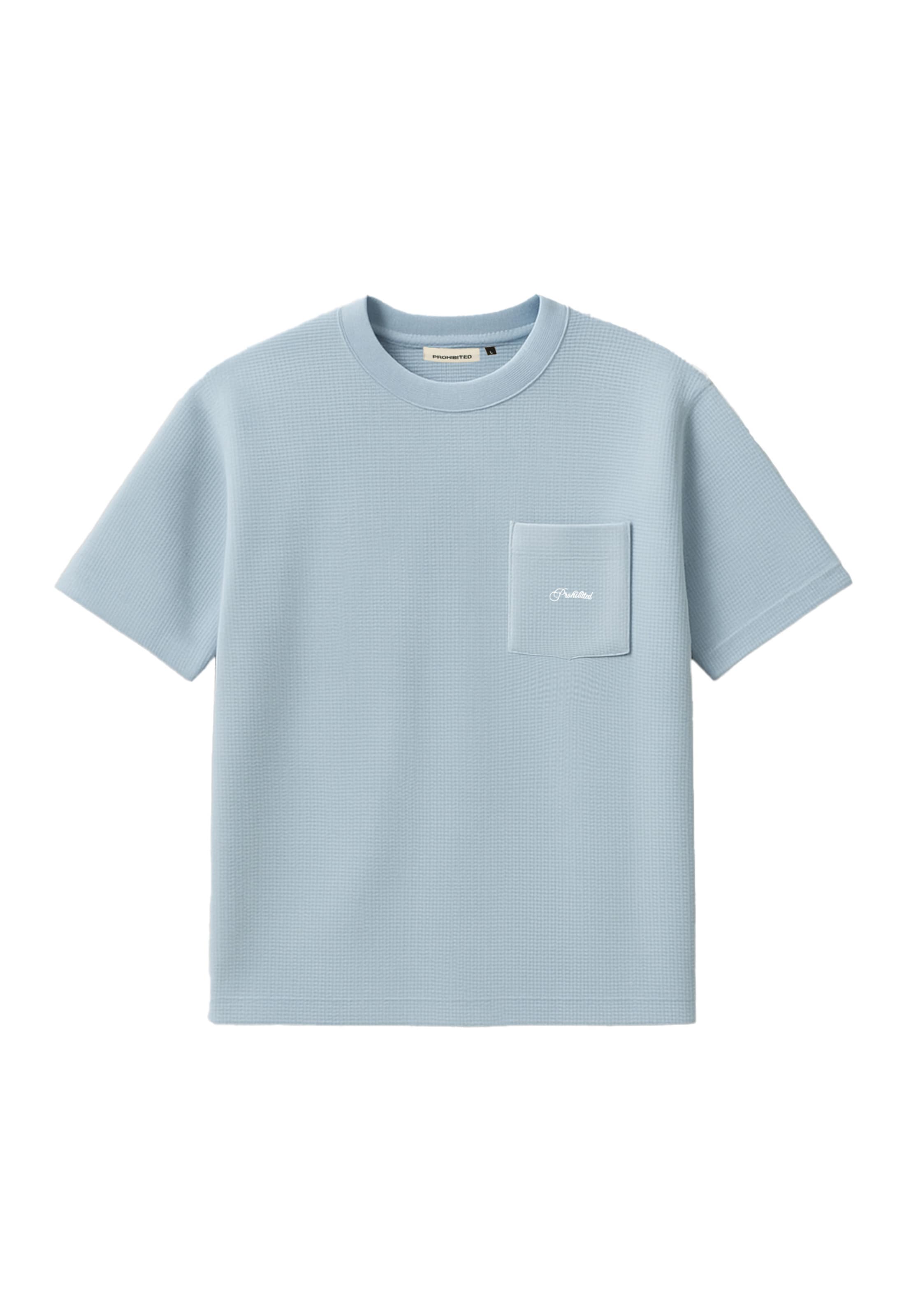 Prohibited T-Shirt 'Seaside' in Blau: Vorderseite
