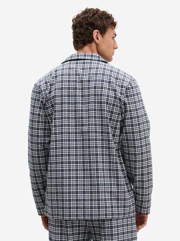 Marc O'Polo Pyjama kort ' Classic ' in Blauw
