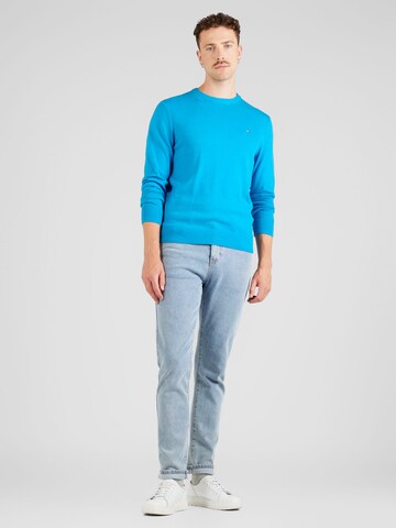 TOMMY HILFIGER Sweter w kolorze niebieski
