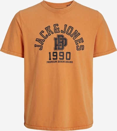 JACK & JONES Shirt 'SEBASTIAN' in de kleur Oranje / Zwart, Productweergave
