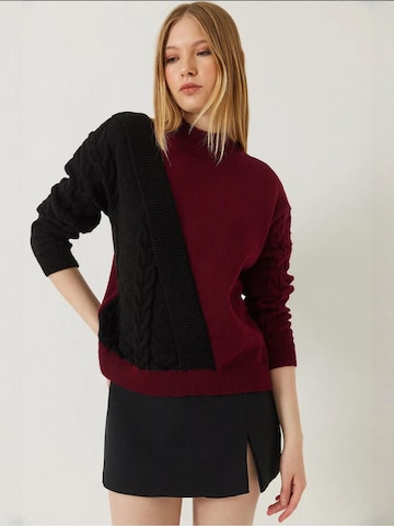 Bianco Lucci Sweater in Red