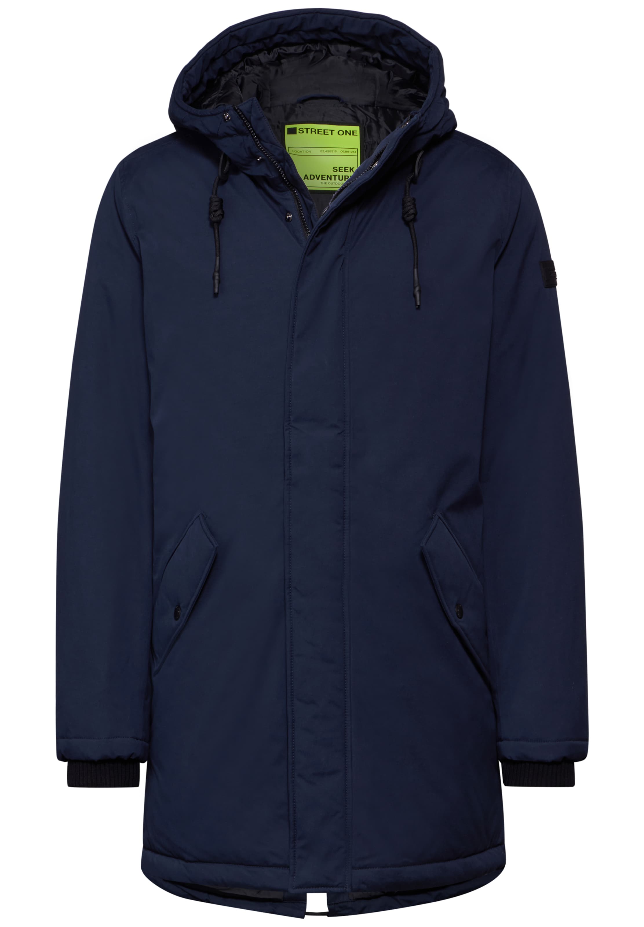 Street One MEN Winter Jacket in Blue: front