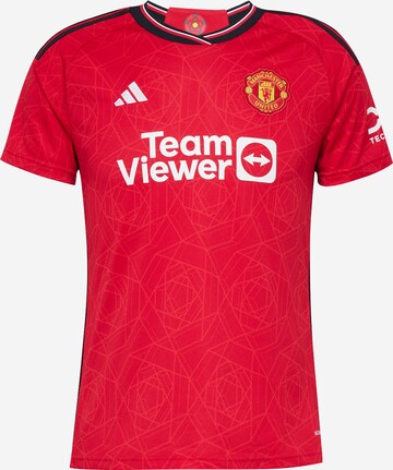 ADIDAS PERFORMANCE Jersey 'Manchester United 23/24 Home' in Red: front