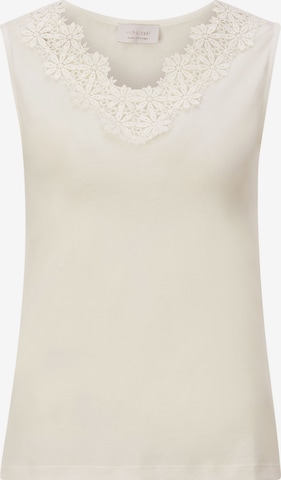 Rich & Royal Top in White: front