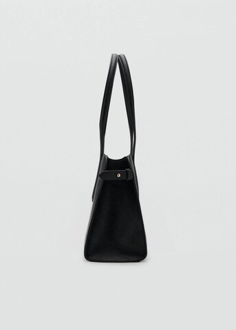 MANGO Shopper 'Gustave' in Schwarz