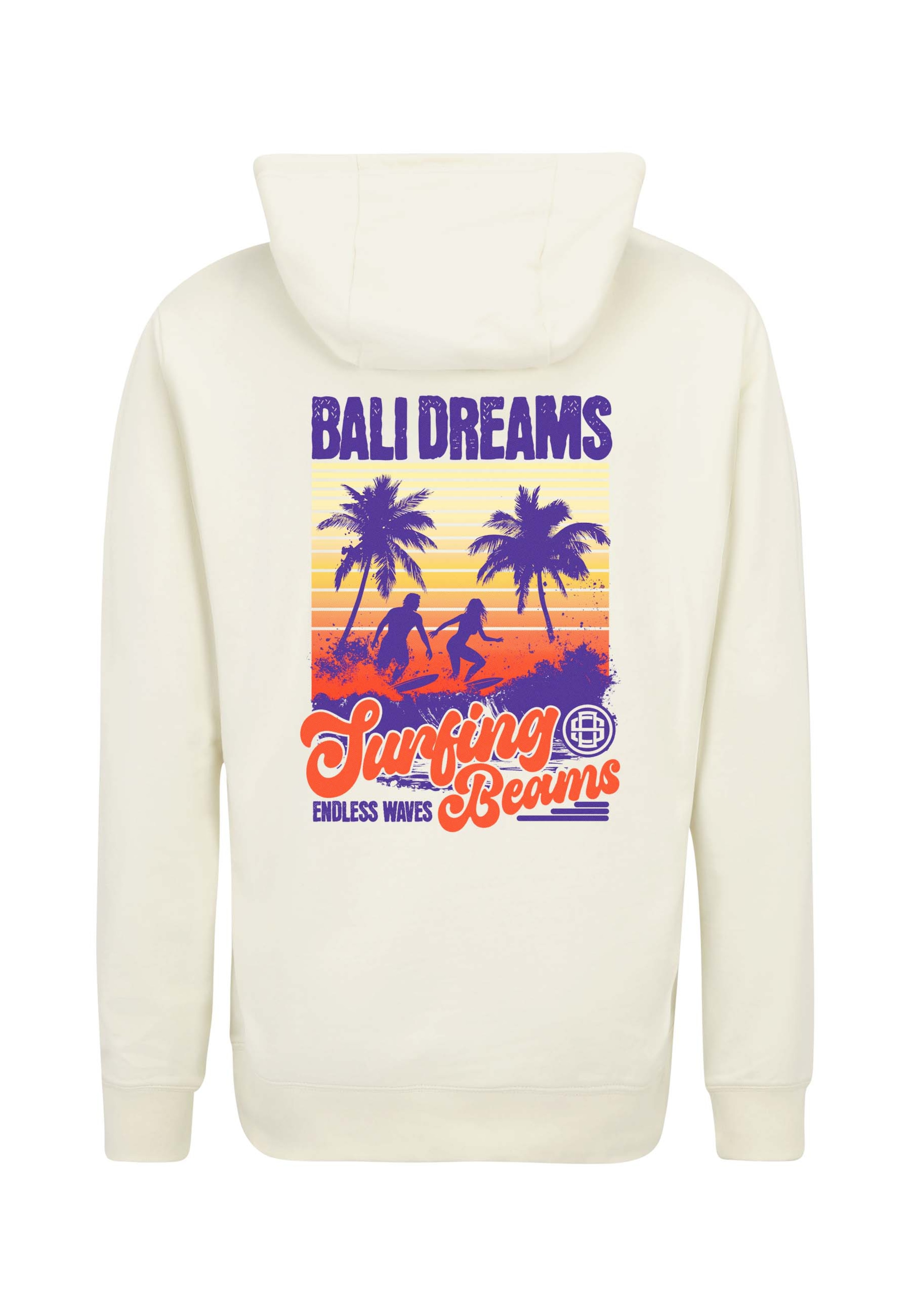 Oldskull Sweatshirt 'Wrldvibe Bali Beam' in White